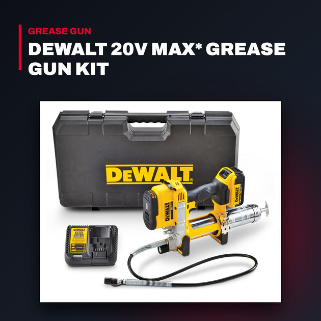 DeWalt DCGG571M1 – Dewalt 20V Max* Grease Gun Kit