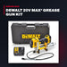 DeWalt DCGG571M1 – Dewalt 20V Max* Grease Gun Kit