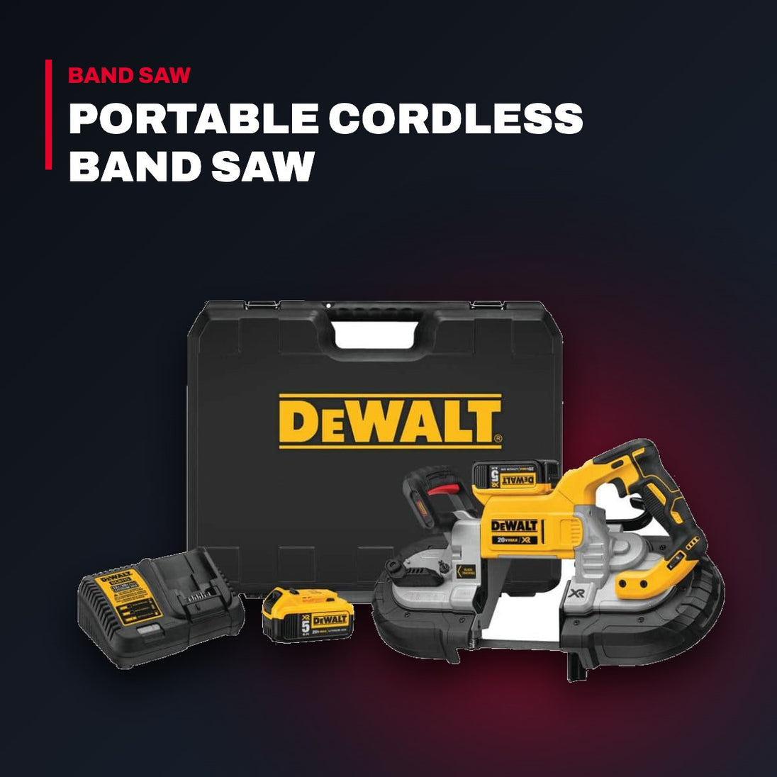 DeWalt Dcs376P2 – Portable Cordless Band Saw