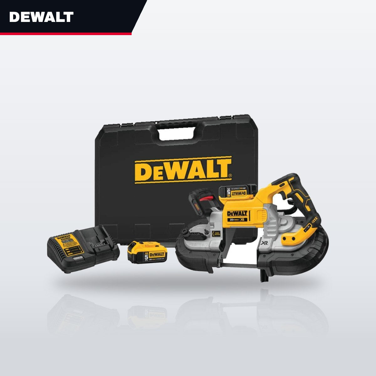DeWalt Dcs376P2 – Portable Cordless Band Saw