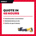 DeWalt DCS380 – Heavy-Duty 20-Volt Cordless Reciprocating Saw Kit Features A Compact And Lightweight Saw With Variable Speed –