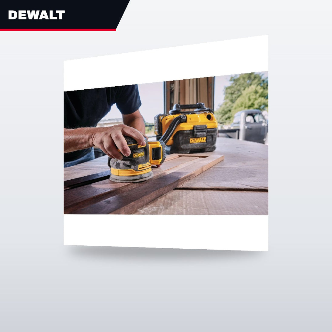 DeWalt DCW210P1 – 20V Max* Xr® Brushless 5 In. Cordless Variable Speed Random Orbital Sander Kit (5.0 Ah Battery)
