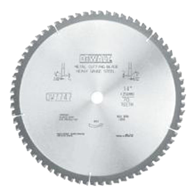 DeWalt DWA7747 – Circular Saw Blade – 14 Blade Dia. (For Steel)
