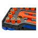 DeWalt DWMT74738 – 24 Piece 3/8 Drive 12 Point Sae And Metric – Standard Socket And Attachments Set, 1000V Insulated