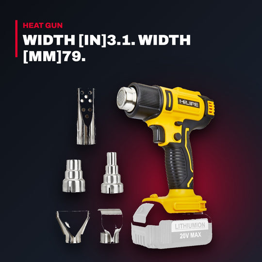 DeWalt OTHERS – Cordless Heat Gun Powerd By 20V Battery Battery Chemistry – Lithium Ion. Color, Black