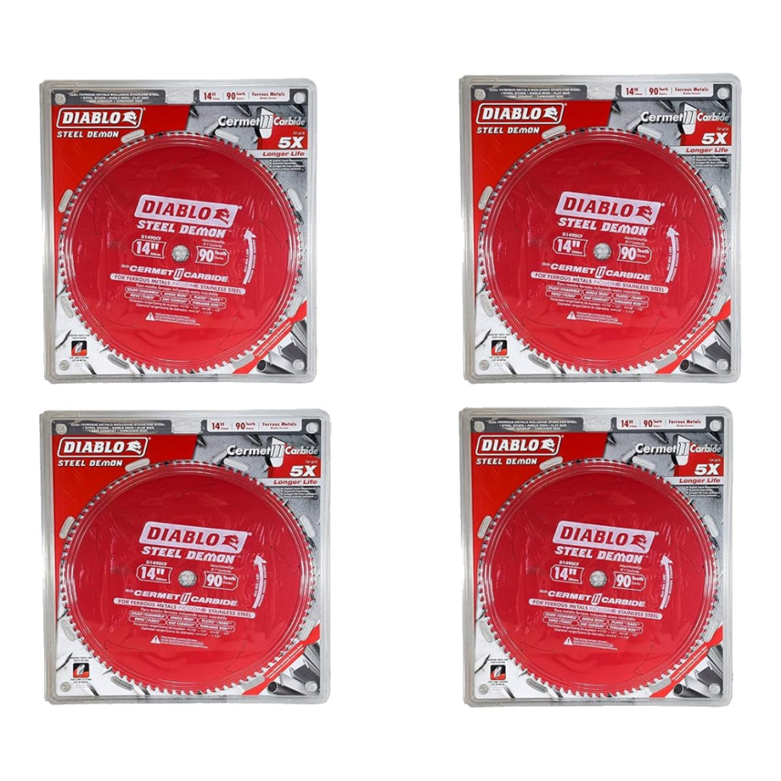Diablo D1490CF – Circular Saw Blade – 14 Blade Dia. (For Stainless Steel)
