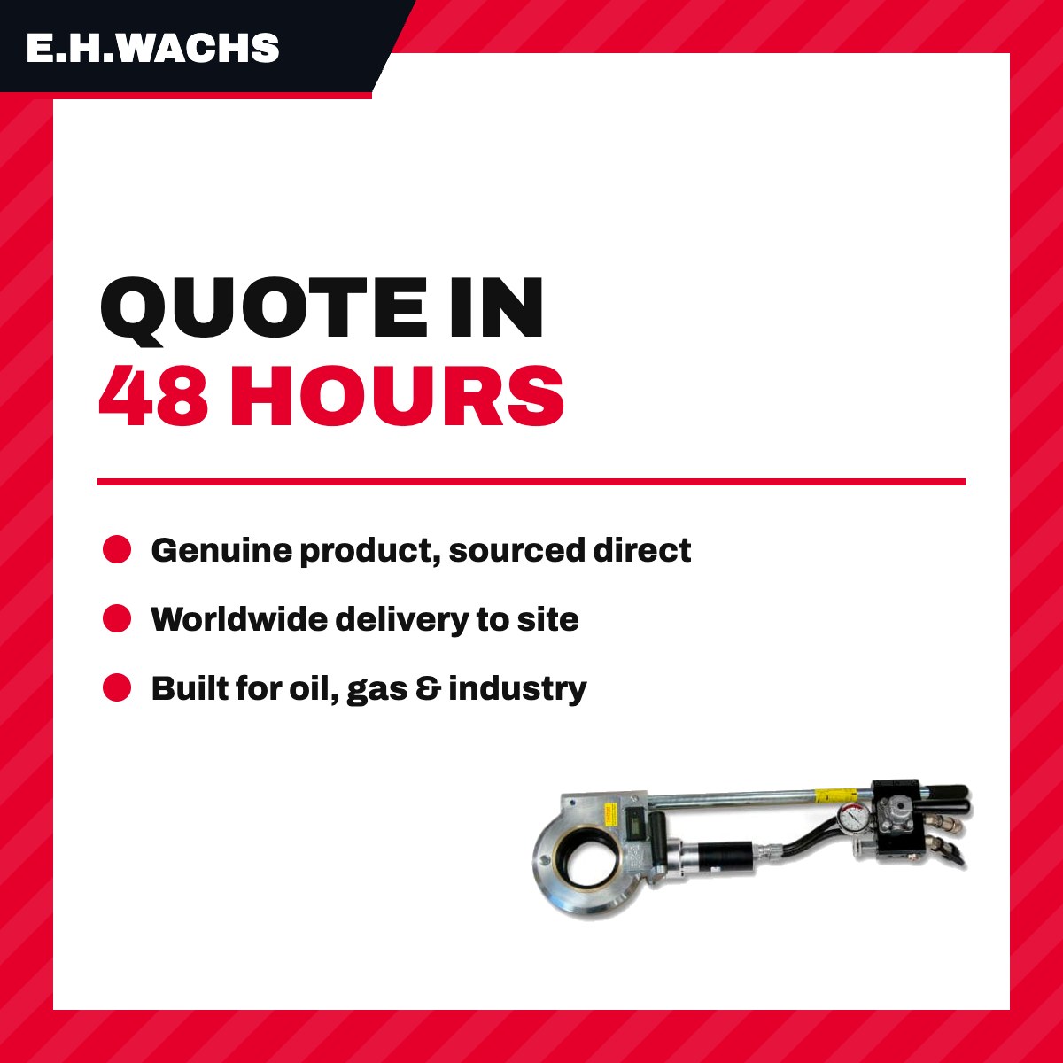 E.H.Wachs RS-2 – Valve – Size Multi