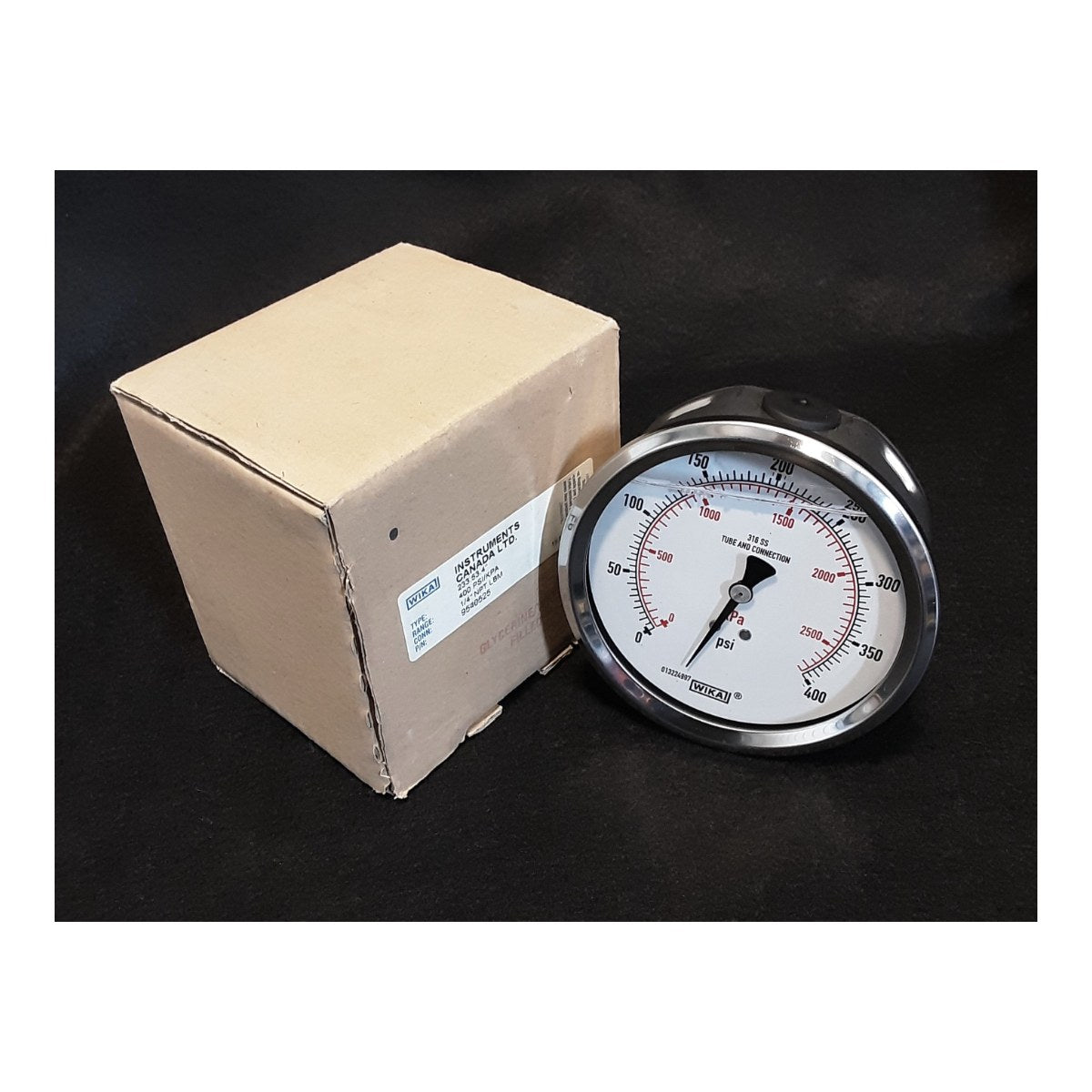 E-One 1051053 – 02X875749 - Gauge Duplex 0-400Psi – 4, S