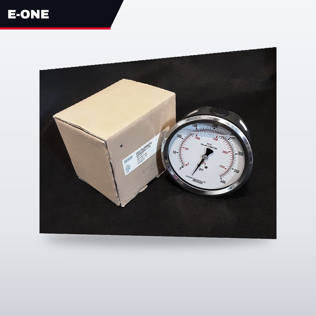 E-One 1051053 – 02X875749 - Gauge Duplex 0-400Psi – 4, S