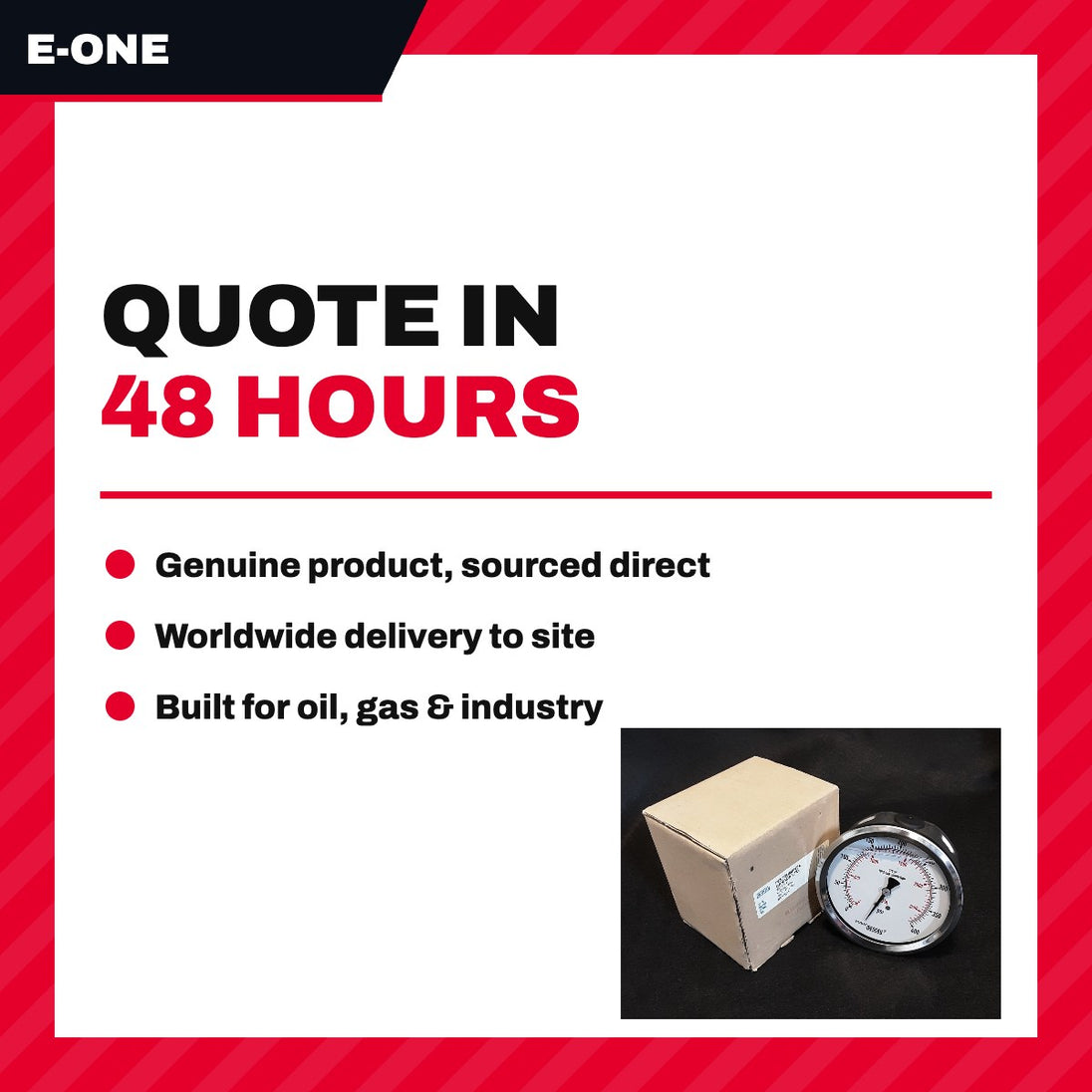 E-One 1051053 – 02X875749 - Gauge Duplex 0-400Psi – 4, S