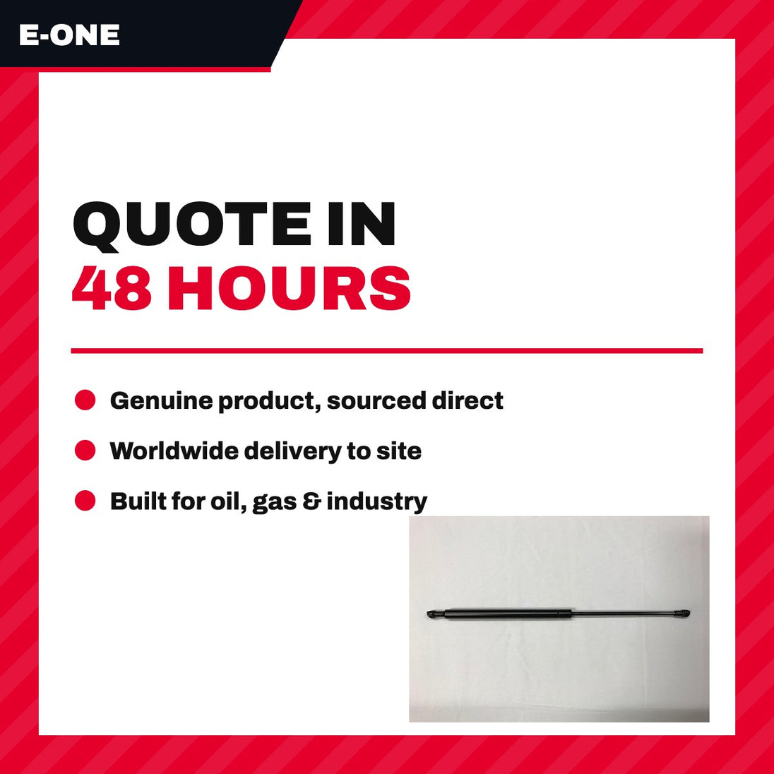 E-One 240802 – 02X875749 - Spring – Gas, 17 In Lg
