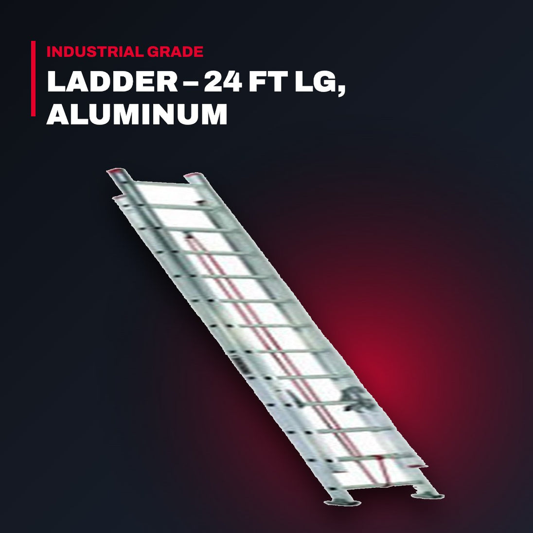 E-One 260018 – Ladder – 24 Ft Lg, Aluminum
