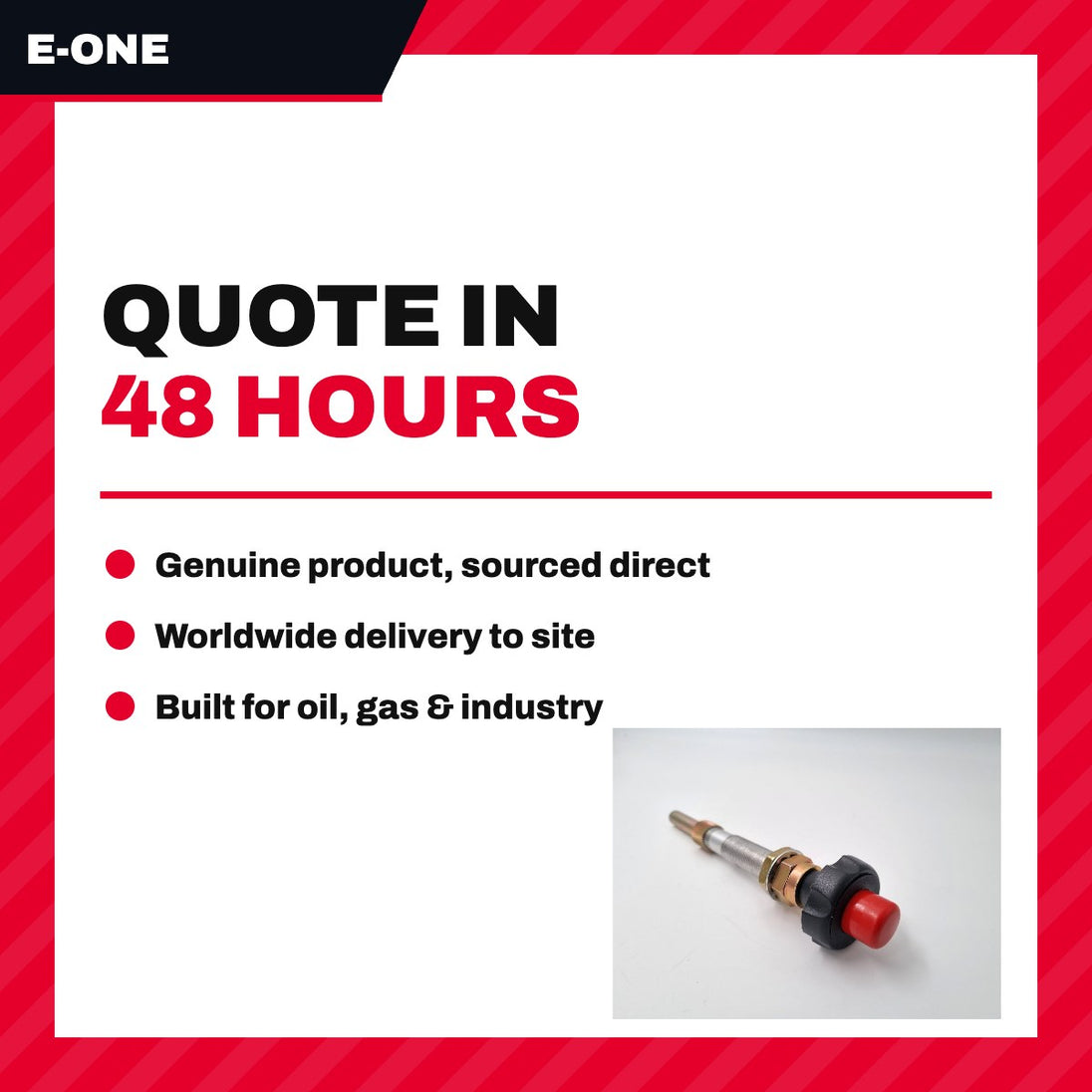 E-One 279443 – Throttle – Vernier Hand Type
