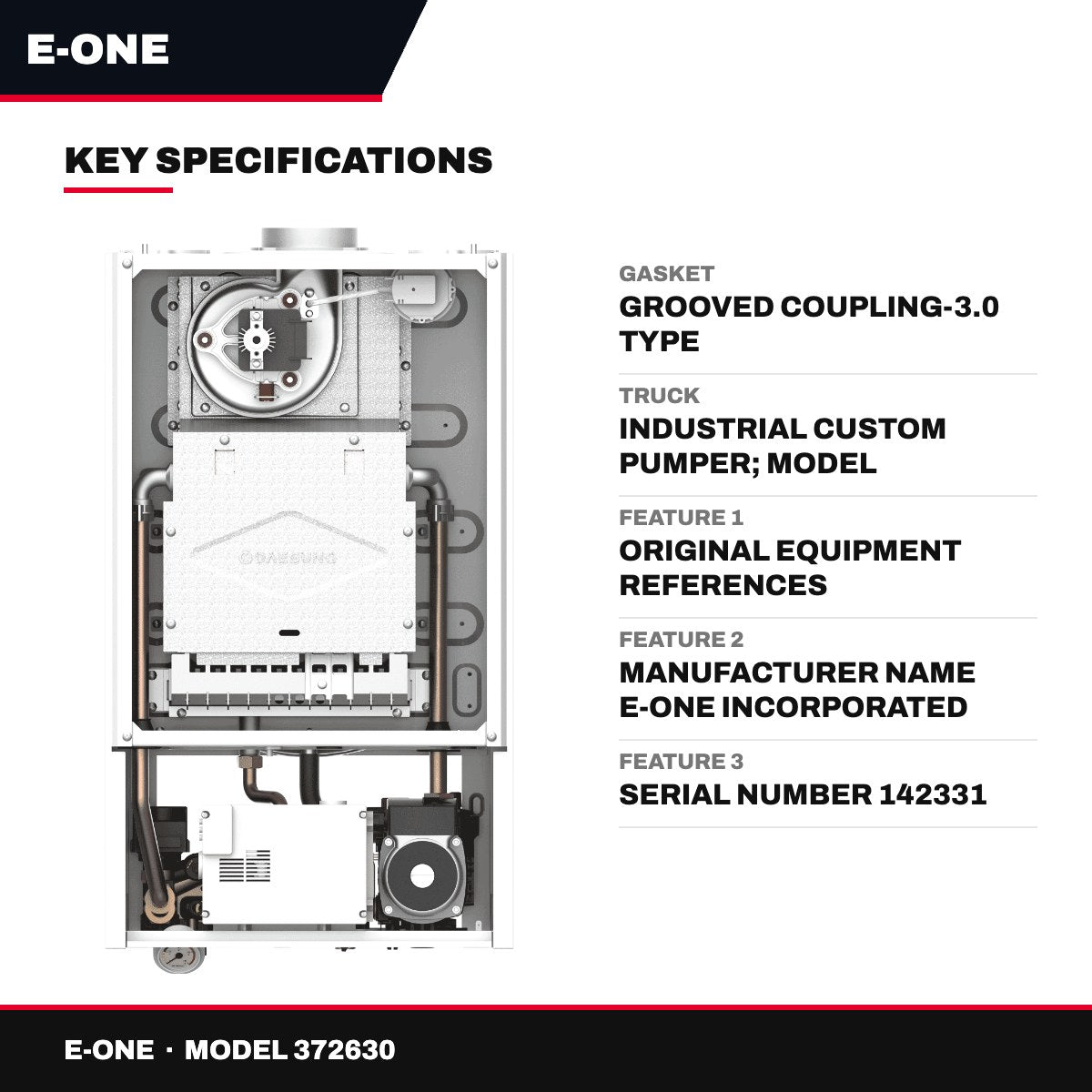 E-One 372630 – 02X55760