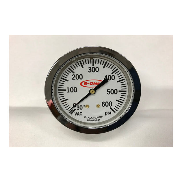 E-One 400135 – 02X875745 - Gauge – Pressure, 30-0-600