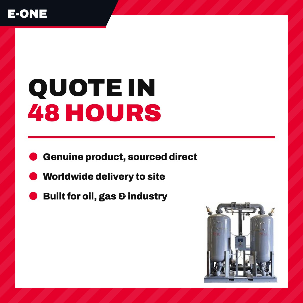 E-One – Air Drier, Desiccant