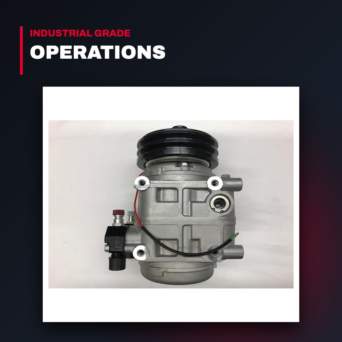 E-One 554963 – 02X55230 - Compressor – A/C 134A Qp31Hd M