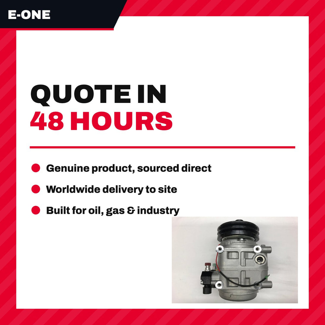 E-One 554963 – 02X55230 - Compressor – A/C 134A Qp31Hd M