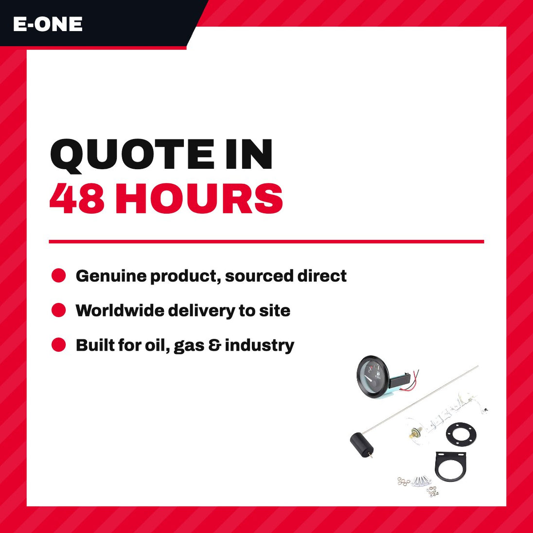 E-One 576521 – 02X54950 - Gauge – Kysor Fuel