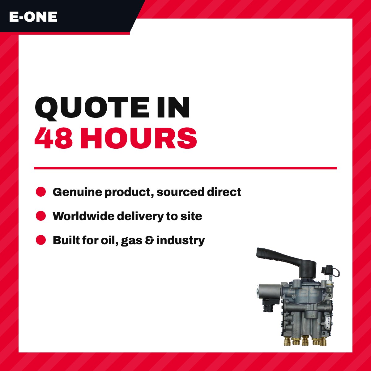 E-One 718795 – Valve – Control, Air Suspension
