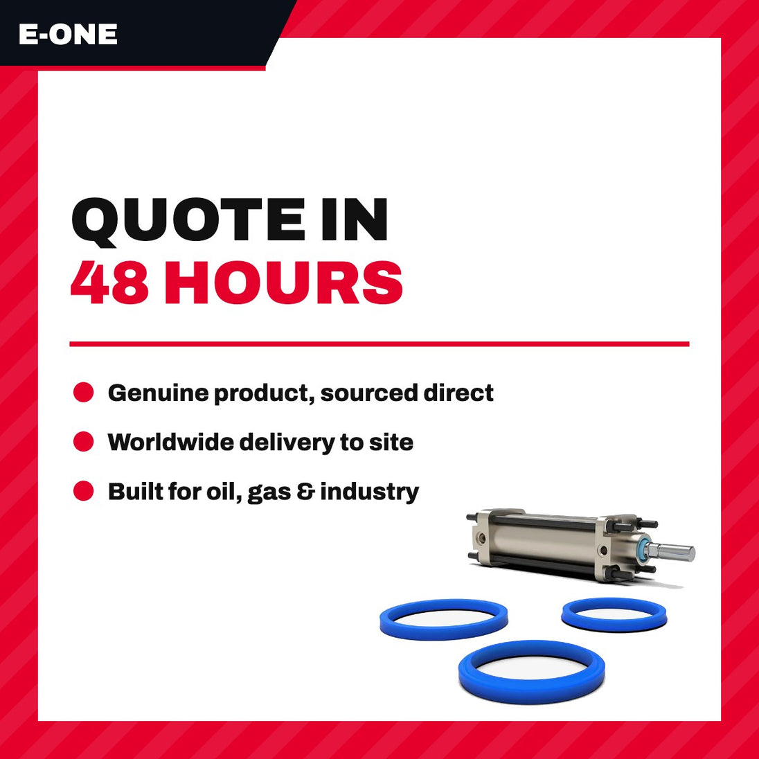 E-One B041752T – Seal – Sealing, Cylinder Type