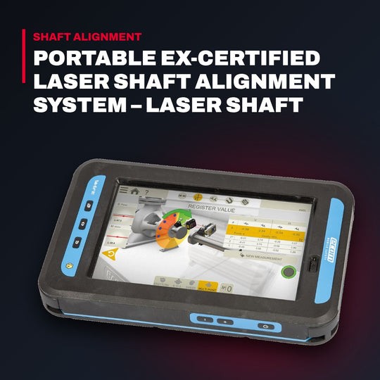 Easy Laser XT550 – Portable Ex-Certified Laser Shaft Alignment System – Laser Shaft Alignment System