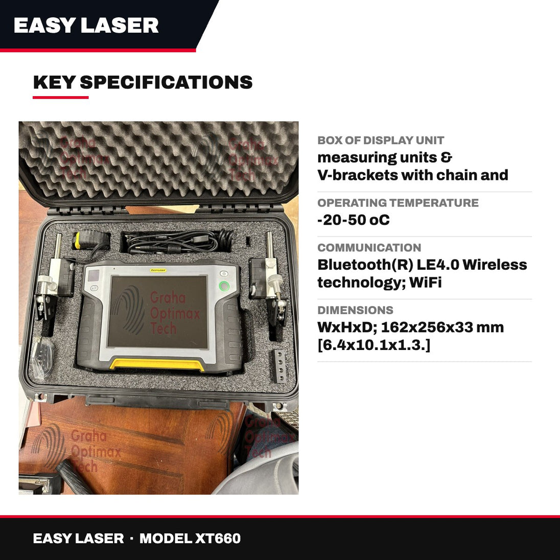 Easy Laser XT660 – Leaser Shaft Alignment Tool