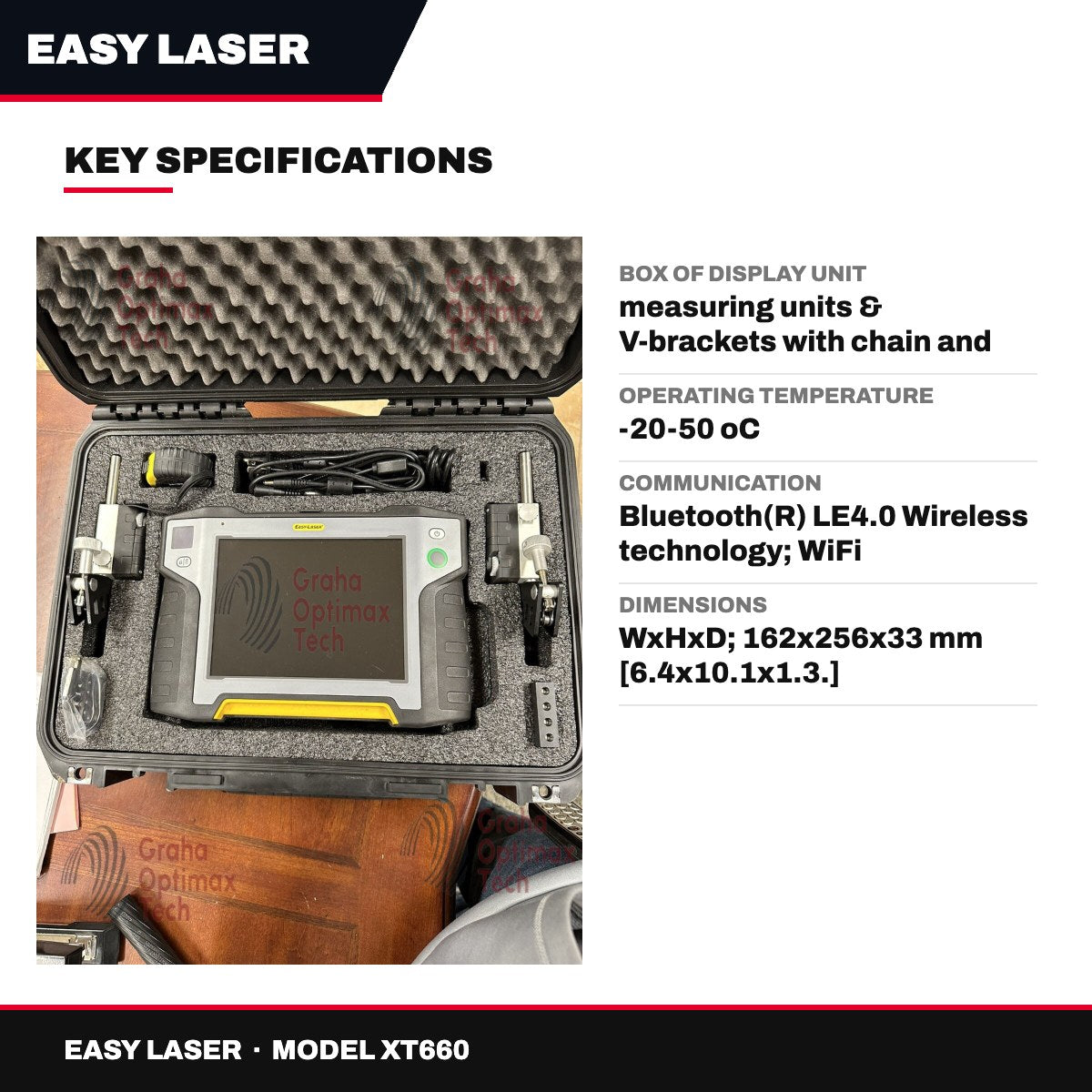 Easy Laser XT660 – Leaser Shaft Alignment Tool
