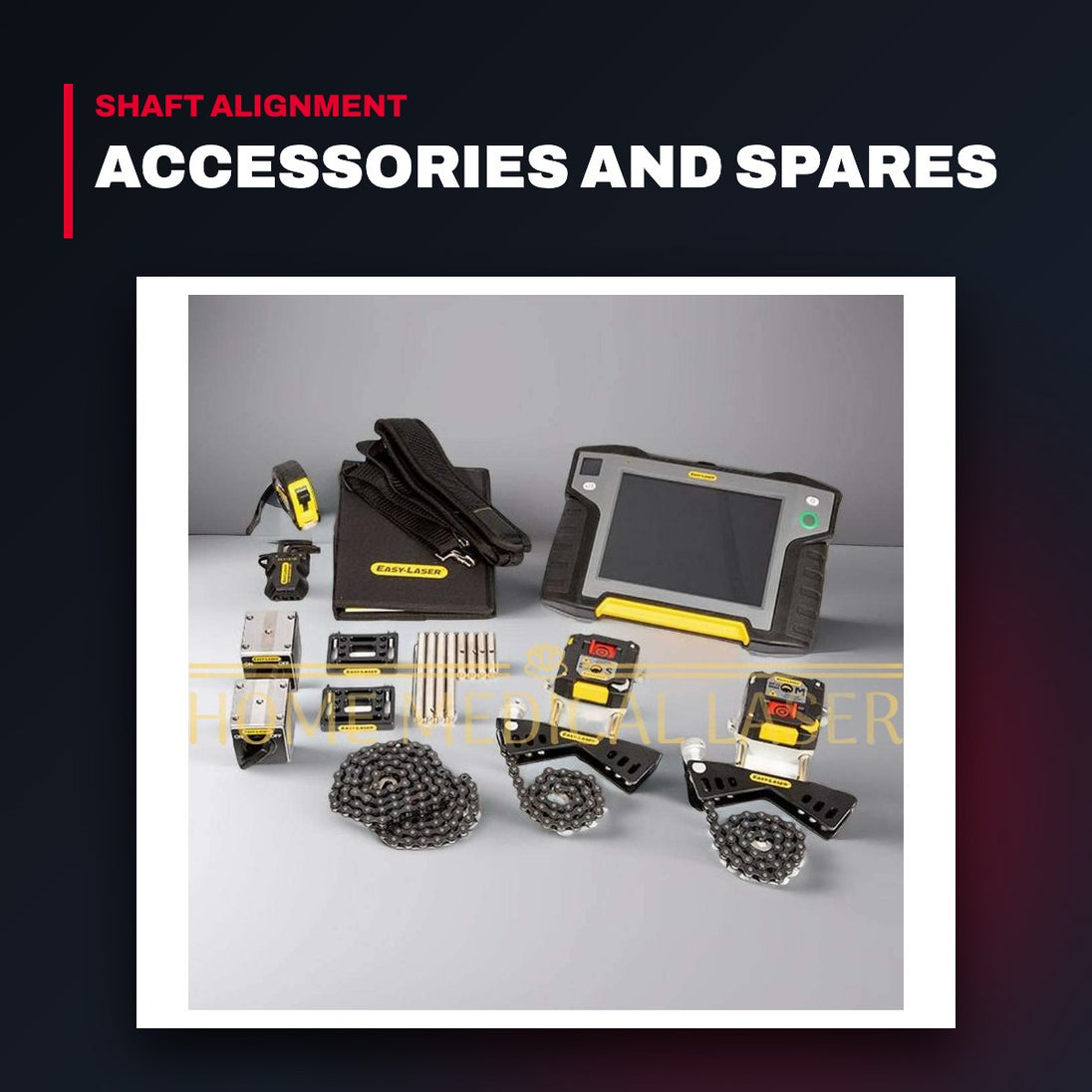 Easy-Laser XT770 – Laser Alignment Software And Hardware Kit - Including Display Unit – Sensors/Receivers, Receiver Holders