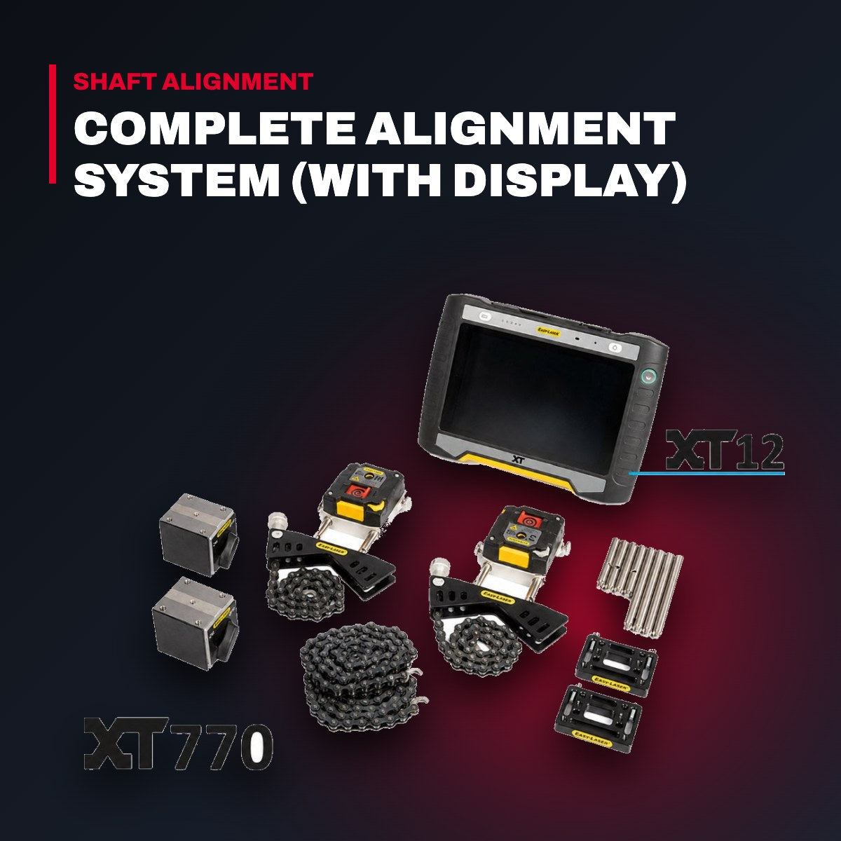 Easy-Laser XT770 – Shaft Alignment System