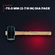 Eduard Wille 10940 – Hammer – General Purpose Type, Style Mallet