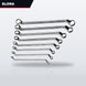 Elora 205W – Wrench Box & Open End – 10-15 Deg Offset Type, 7/8 In Whitworth
