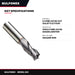 End Mill – 9.5 Mm (3/8 In) Cut Dia, Style Four Flute