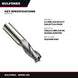 End Mill – 9.5 Mm (3/8 In) Cut Dia, Style Four Flute