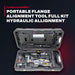 Enerpac FA9TESTD – Portable Flange Alignment Tool Full Kit Hydraulic Allignment Tool Kit Including Alignment Tool