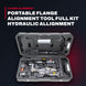 Enerpac FA9TESTD – Portable Flange Alignment Tool Full Kit Hydraulic Allignment Tool Kit Including Alignment Tool