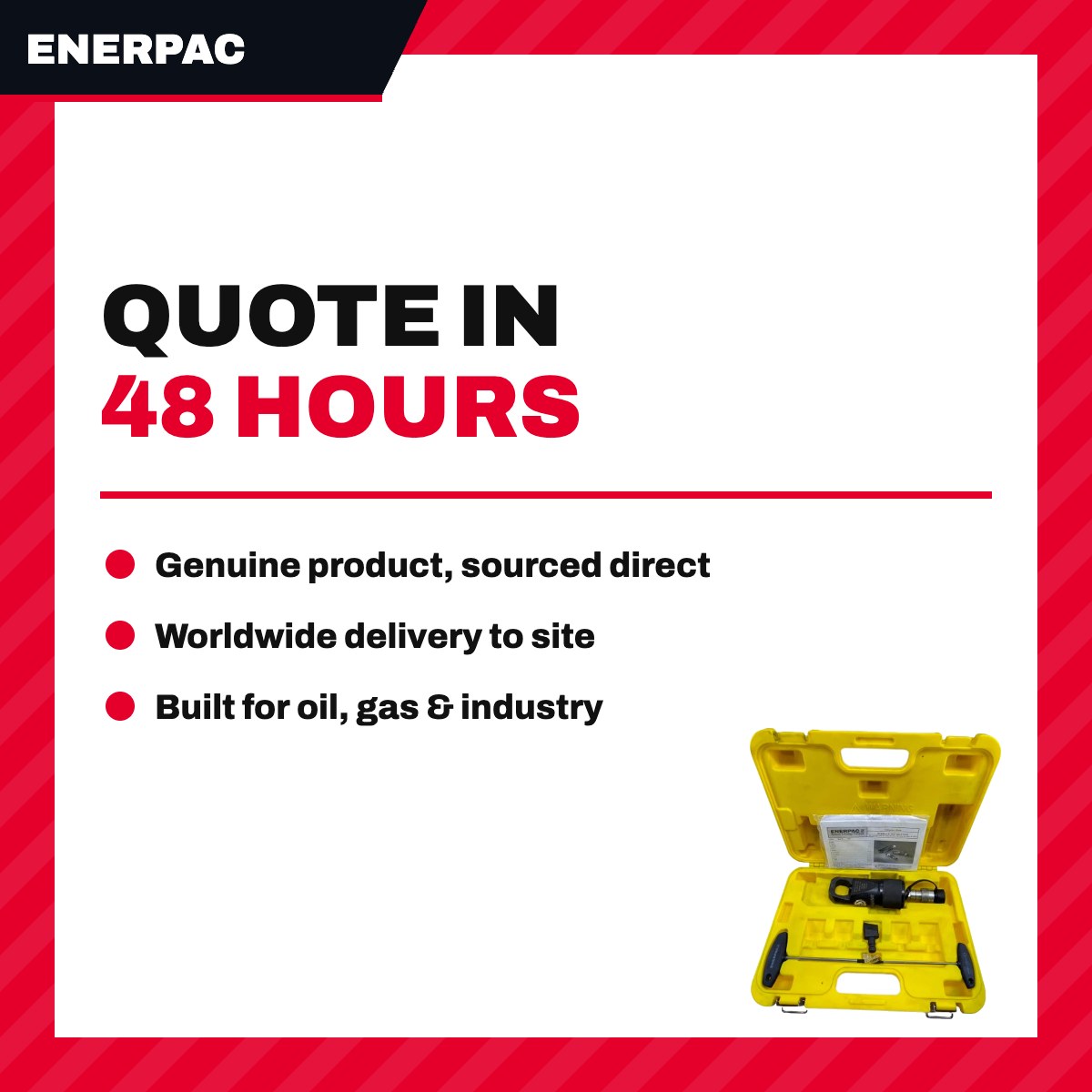 Enerpac – Hydraulic Nut Splitter And Cutter