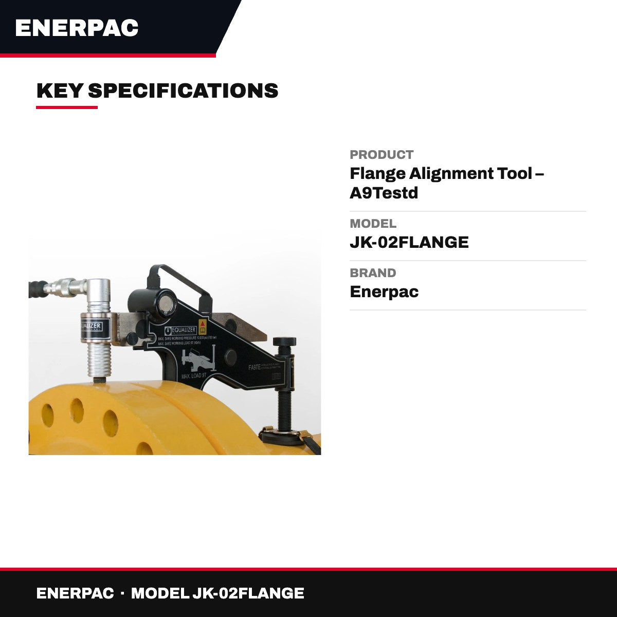 Enerpac JK-02FLANGE – Flange Alignment Tool – A9Testd