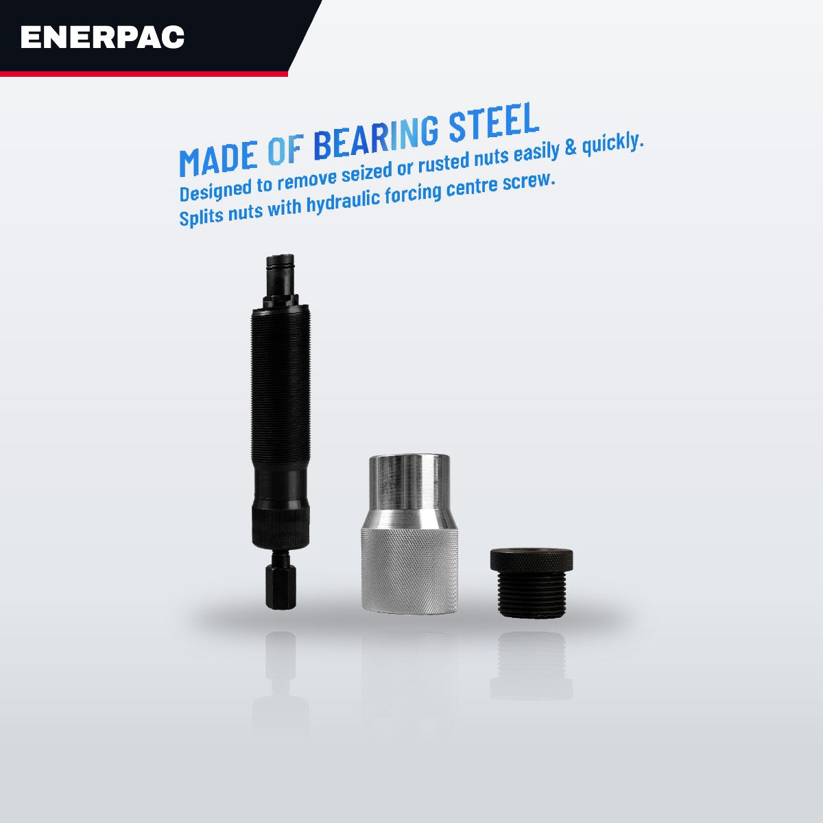 Enerpac NC3241 – Hydraulic Nut Cutter / Splitter To Remove Corroded And Frozen Nuts