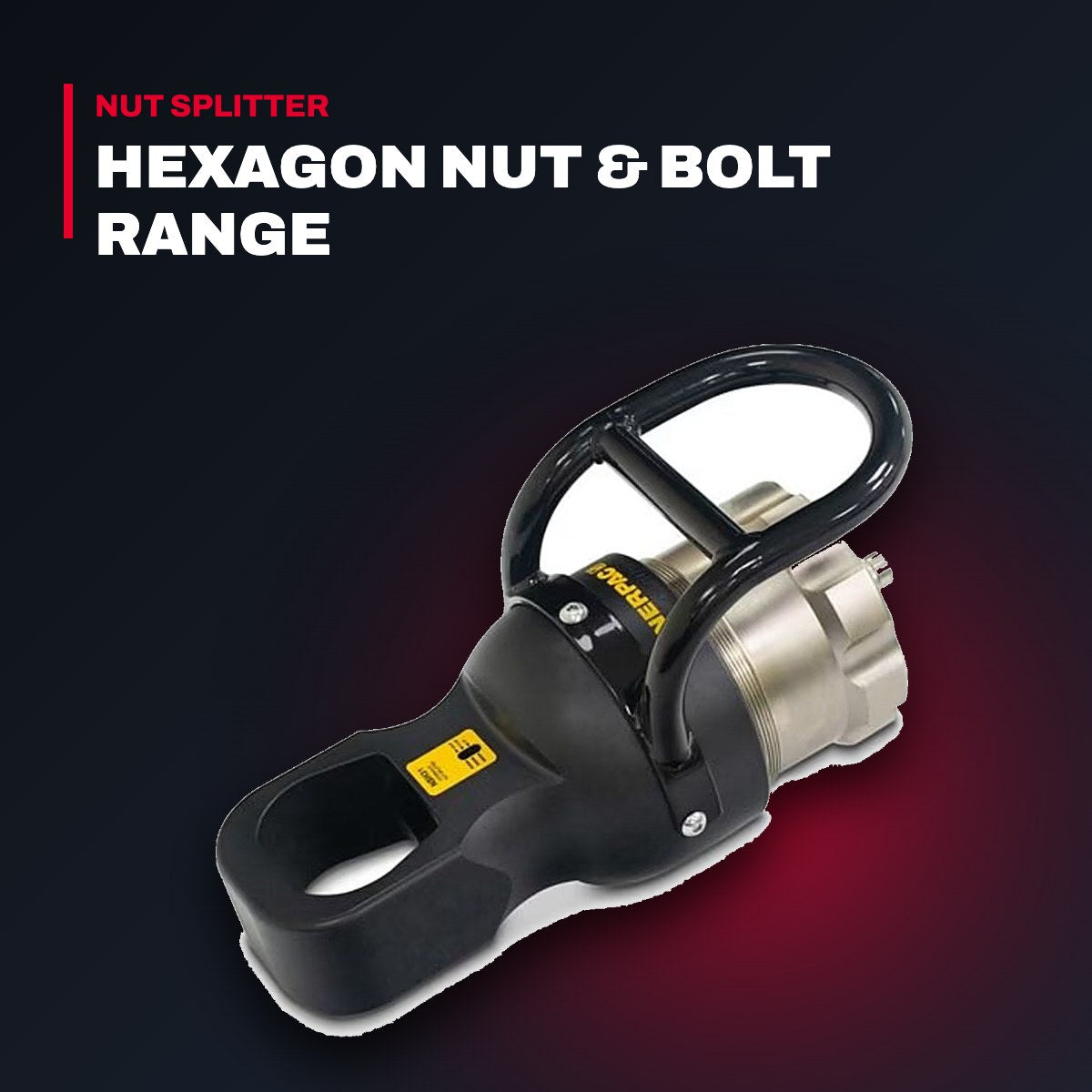 Enerpac NSPH3 – Nut Splitter Power Head, Single-Acting, 700 Bar