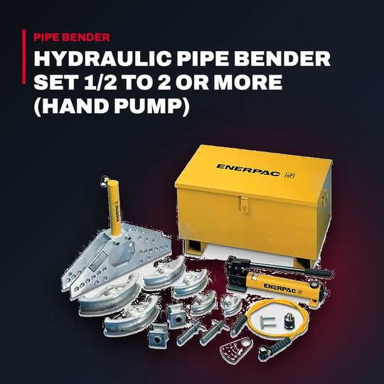 Enerpac STB101H – Pipe Bender Set with Cylinder & Hand Pump, up to 2"