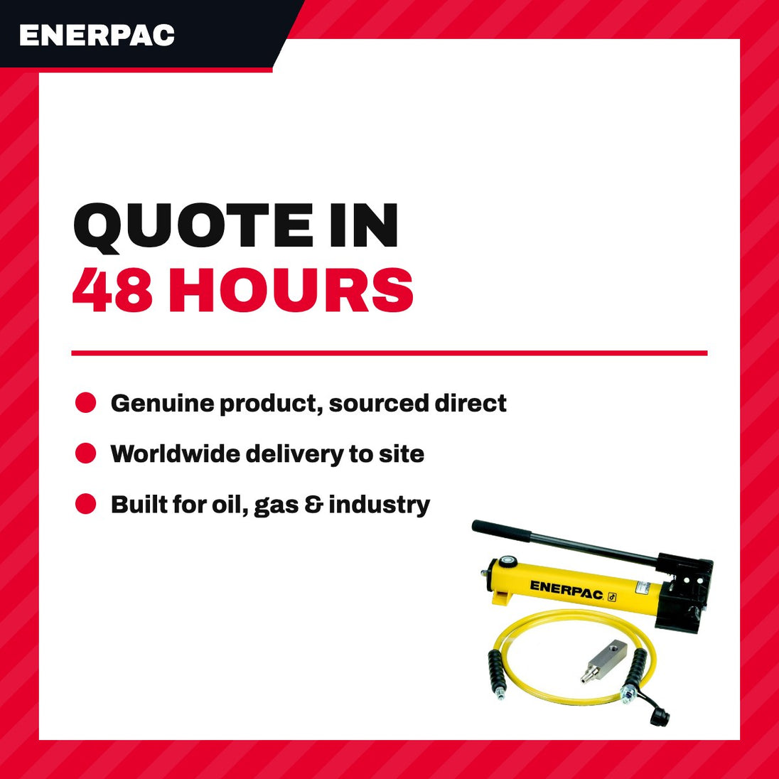Enerpac STF14H – Hydraulic Flange Spreader Set 14 Ton Set 1 * Hydraulic Stepped Flange With Lightweight Hand Pump – Aluminum Ho