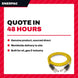Enerpac THQ706T – Thq706T – 19.5 Ft., Twin Torque Wrench Hose