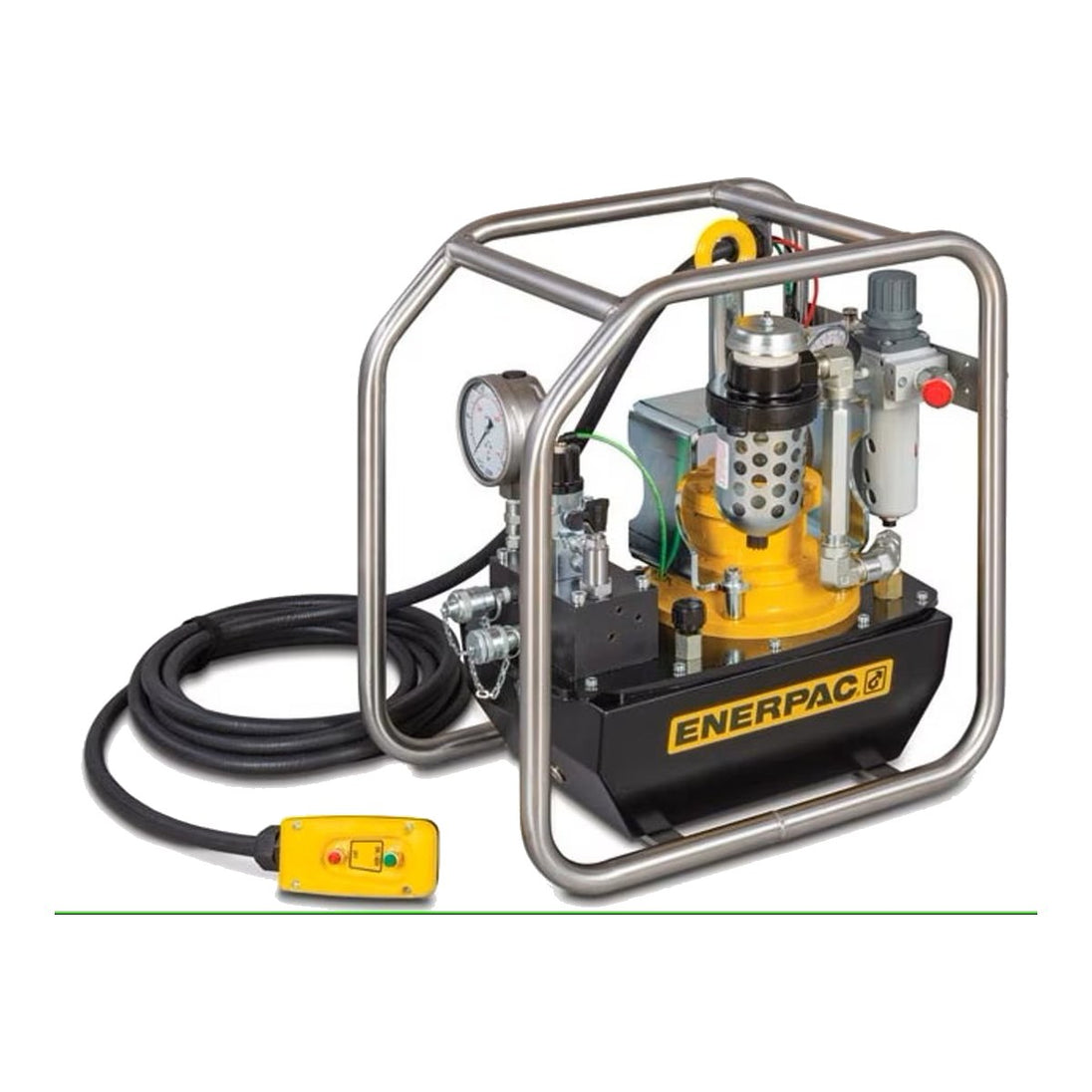 Enerpac ZA4208TX-QR0P – PowaPak Air Hydraulic Torque Wrench Pump, Two Speed