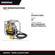 Enerpac ZA4208TX-QR0P – PowaPak Air Hydraulic Torque Wrench Pump, Two Speed
