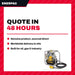 Enerpac ZA4208TX-QR0P – PowaPak Air Hydraulic Torque Wrench Pump, Two Speed