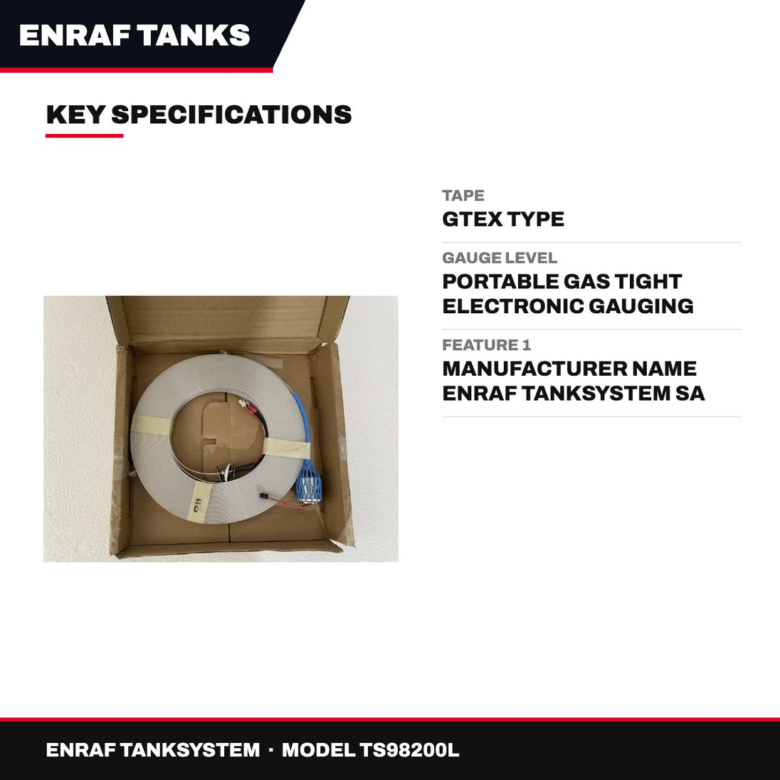 Enraf Tanksystem TS98200L – Tape – Gtex Type