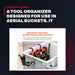 Ergodyne OTHERS – A Tool Organizer Designed For Use In Aerial Buckets. It Attaches To Bucket Hooks To