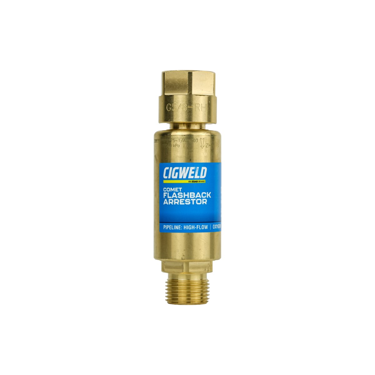 Esab Welding And Cutting Products Nl 0700018179 – Arrester Flashback – Oxygen High Flow Type, Size 3/8