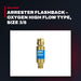 Esab Welding And Cutting Products Nl 0700018179 – Arrester Flashback – Oxygen High Flow Type, Size 3/8